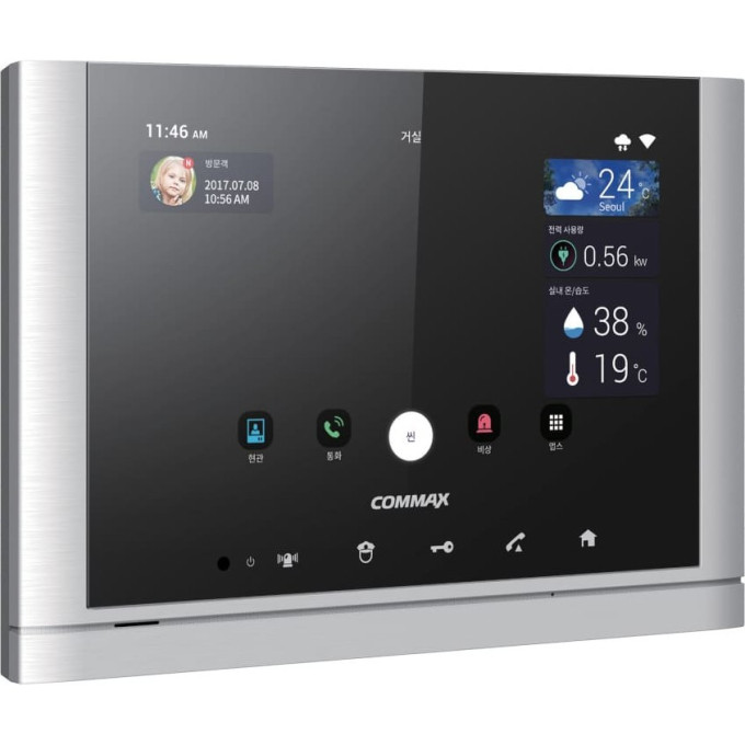 Абонентский монитор COMMAX CMV-70MX/XL Темное серебро CMV-70MX TEMHOE CEPEBPO/XL